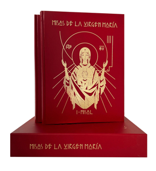 Hardcover Misas de la Virgen María: Misal Y Leccionario [Spanish] Book
