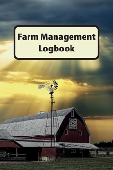 Paperback Farm Management Logbook: Livestock And Equipment Record For Farmers Business Companion Book