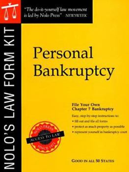 Hardcover Personal Bankruptcy Book