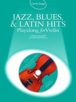 Paperback Jazz, Blues & Latin Hits Play-Along: Center Stage Series [With Audio CD] Book