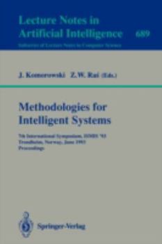 Paperback Methodologies for Intelligent Systems: 7th International Symposium, Ismis'93, Trondheim, Norway, June 15-18, 1993. Proceedings Book