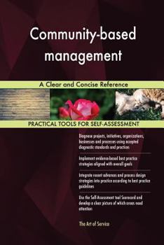 Paperback Community-based management A Clear and Concise Reference Book