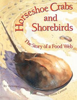 Paperback Horseshoe Crabs and Shorebirds: The Story of a Food Web Book