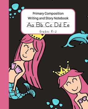 Paperback Primary Composition and Story Notebook K-2: Handwriting Practice Paper Dashed Mid-Line With Drawing Doodling Space At The Top of Each Page Book