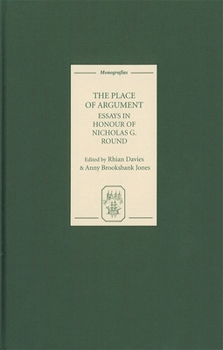 Hardcover The Place of Argument: Essays in Honour of Nicholas G. Round Book
