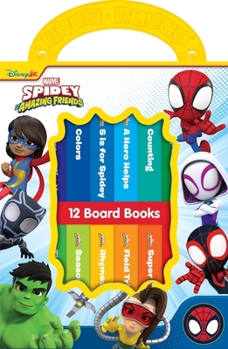 Misc. Disney Junior Marvel Spidey and His Amazing Friends: 12 Board Books Book