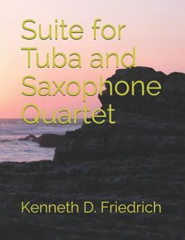 Paperback Suite for Tuba and Saxophone Quartet Book