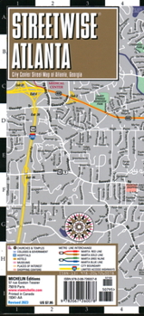 Streetwise Atlanta Map: Laminated City Center Map of Atlanta, Georgia