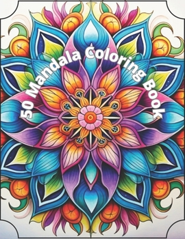 Paperback 50 Mandala Coloring Book