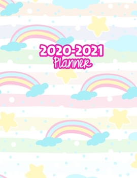 2020-2021 Planner: Two Year Calendar Organizer and Goal Journal | January 2020 - December 2021 Daily, Weekly and Monthly Planner Book with Back Sticker Expression Wall for 2 Years | Design Code 10012