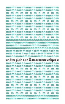 Paperback Un livre plein de n & m avec un unique u [French] Book