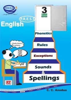 Paperback English Phonetics, Rules, Exceptions, Sounds and Spellings: Book 3 (English PRESS) Book