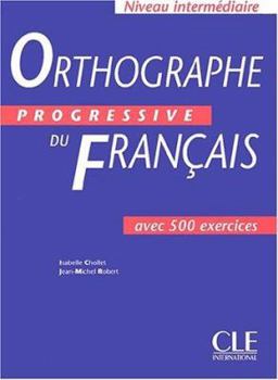 Paperback Orthographe Progressive Du Francais Textbook (Intermediate) Book