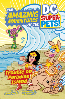 Hardcover Trouble on Paradise Island Book