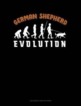 Paperback German Shepherd Evolution: Calligraphy Practice Paper Book