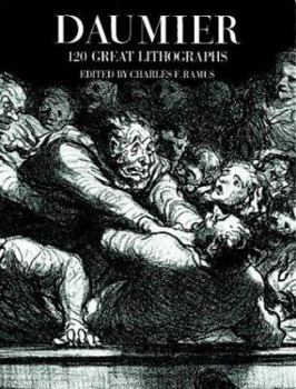 Paperback Daumier: 120 Great Lithographs Book