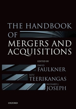 Paperback The Handbook of Mergers and Acquisitions Book