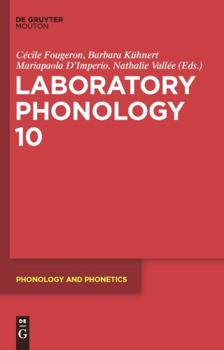 Hardcover Laboratory Phonology 10 Book