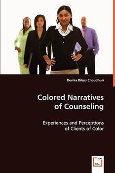 Paperback Colored Narratives of Counseling Book