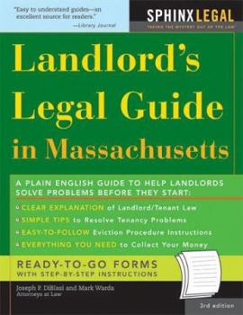 Paperback Landlord's Legal Guide in Massachusetts Book