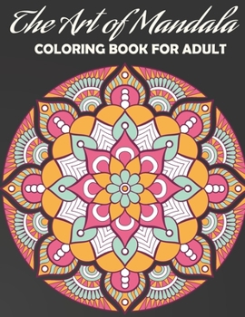 Paperback The Mandala Coloring Book: Reduce Stress [French] Book