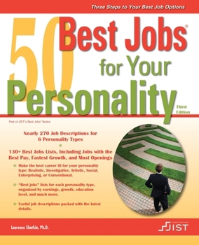 Paperback 50 Best Jobs for Your Personality Book