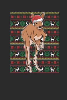 Ugly Christmas - Kangaroo: Blank Lined Notebook / Journal (6 X 9 -120 Pages) – Ugly Christmas Gift Idea