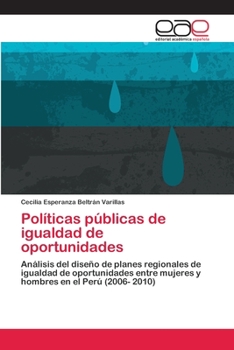 Paperback Políticas públicas de igualdad de oportunidades [Spanish] Book