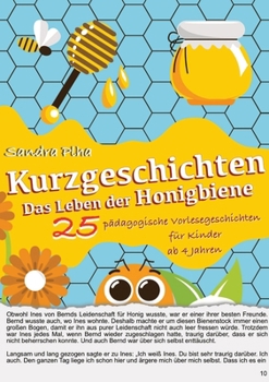 KitaFix-Kurzgeschichten Das Leben der Honigbiene: 25 pädagogische Vorlesegeschichten für Kinder ab 4 Jahren (German Edition)