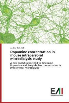 Paperback Dopamine Concentration in Mouse Intracerebral Microdialysis Study [Italian] Book