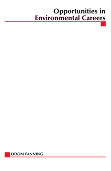 Paperback Opportunities in Environmental Careers (REV) Book