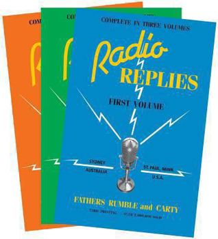 Paperback Radio Replies: Three Volume Set Book