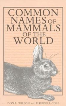 Paperback Common Names of Mammals of the World Book