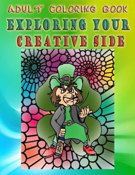 Paperback Adult Coloring Book Exploring Your Creative Side: Mandala Coloring Book