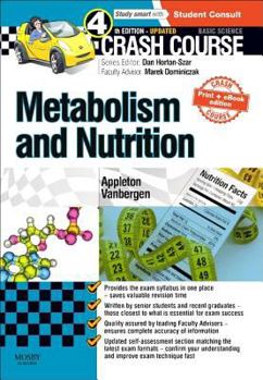 Paperback Crash Course: Metabolism and Nutrition: Updated Print + eBook Edition Book