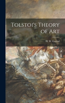 Hardcover Tolstoi's Theory of Art Book