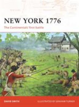 Paperback New York 1776: The Continentals' First Battle Book
