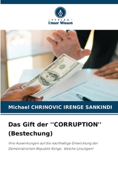 Paperback Das Gift der ''CORRUPTION'' (Bestechung) [German] Book