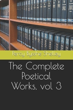 Paperback The Complete Poetical Works, vol 3 Book