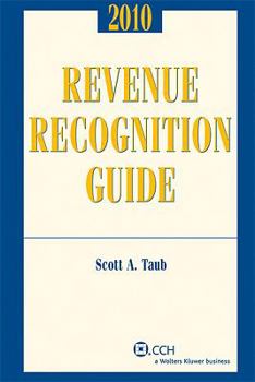Paperback Revenue Recognition Guide, 2010 Book