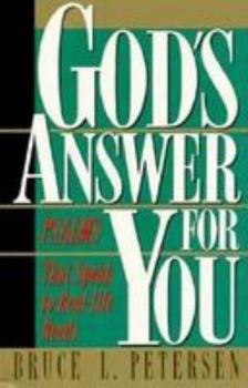 Paperback God's Answer for You: Psalms That Speak to Real-Life Needs Book