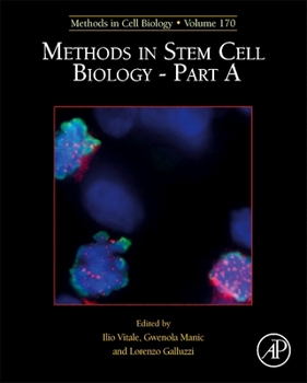 Hardcover Methods in Stem Cell Biology - Part a: Volume 170 Book