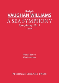 Paperback A Sea Symphony: Vocal score Book