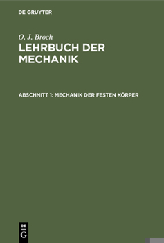 Hardcover Mechanik der festen Körper [German] Book