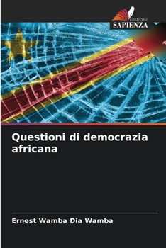 Paperback Questioni di democrazia africana [Italian] Book