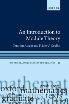 Hardcover An Introduction to Module Theory Book