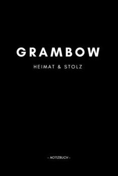 Grambow: Notizblock A5 120 Seiten | Punktraster | Notizbuch für deine Stadt (German Edition)