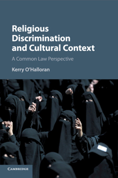 Paperback Religious Discrimination and Cultural Context: A Common Law Perspective Book