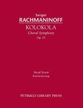 Paperback Kolokola, Op.35: Vocal Score [Russian] Book