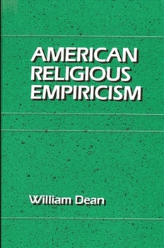 Paperback American Religious Empiricism Book